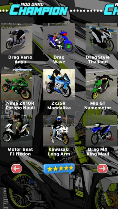 Asian Drag Champion night race