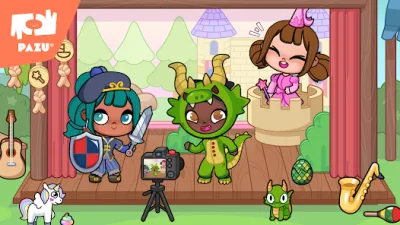 Avatar World town exploration screenshot