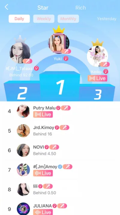 Bling2 social feed and discovery