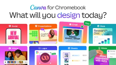 Canva design editor interface