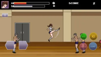 College Brawl boss fight screenshot