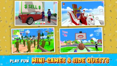 Dude Theft Wars god mode explosion