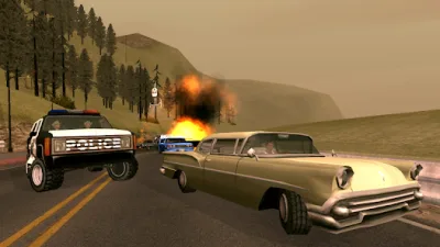 GTA San Andreas open world gameplay screenshot