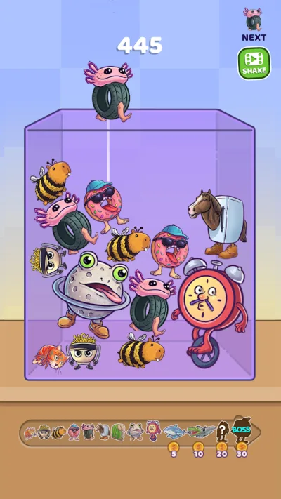 Merge Fellas merging characters screenshot