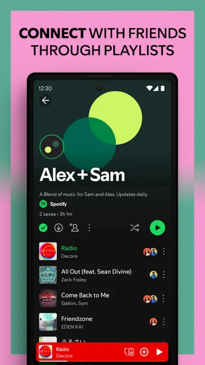 Spotify Premium MOD APK home screen