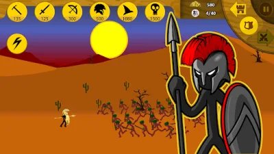 Stick War Legacy battlefield gameplay screenshot