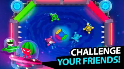 Stickman Party mini-game selection screenshot