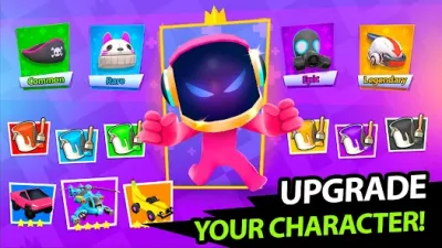 Stickman Party fighting mini-game screenshot